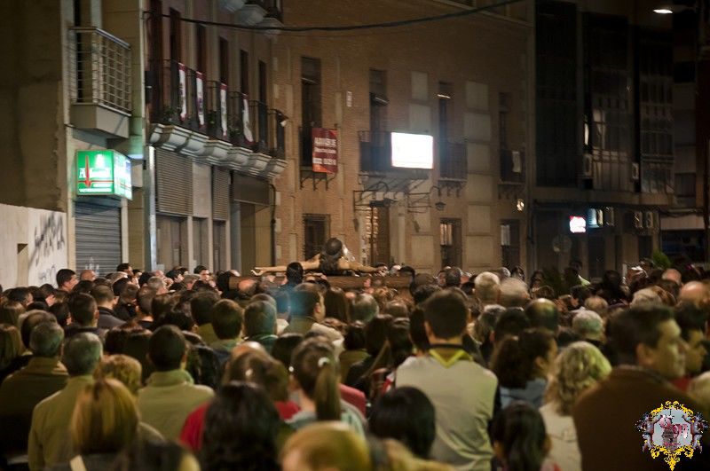 Viacrucis del Lunes Santo con el Stmo. Cristo de la Buena Muerte